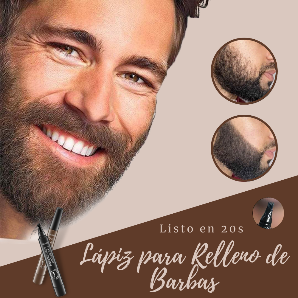 CONSIGUE LA BARBA PERFECTA PARA HOMBRE CON NUESTRO LÁPIZ DE RELLENO