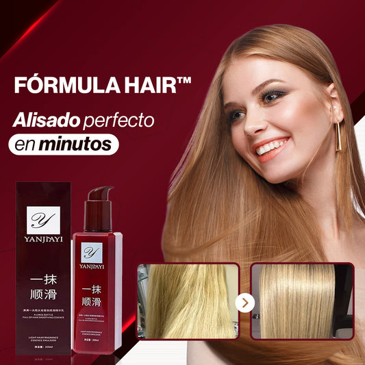 Recupera tu confianza con un cabello liso y sedoso - Fórmula Hair™