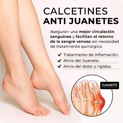 Calcetines Ortopédicos para aliviar juanete - CC™